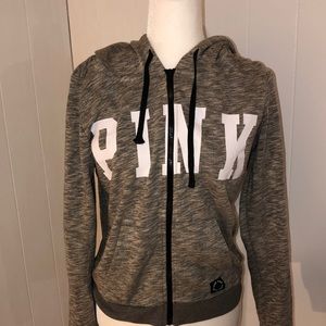 VS PINK ZIP UP